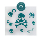 HYN- STENCIL ARTISTICO SERIE D 20 X 20 STD028
