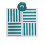 HYN- STENCIL ARTISTICO SERIE D 20 X 20 STD033