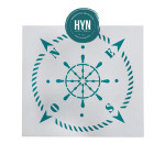 HYN- STENCIL ARTISTICO SERIE D 20 X 20 STD034