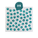 HYN- STENCIL ARTISTICO SERIE D 20 X 20 STD037