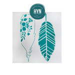 HYN- STENCIL ARTISTICO SERIE D 20 X 20 STD044
