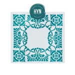 HYN- STENCIL ARTISTICO SERIE D 20 X 20 STD047