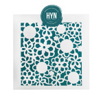 HYN- STENCIL ARTISTICO SERIE E 20 X 20 STE004