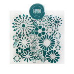 HYN- STENCIL ARTISTICO SERIE E 20 X 20 STE005