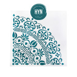 HYN- STENCIL ARTISTICO SERIE E 20 X 20 STE007