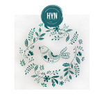 HYN- STENCIL ARTISTICO SERIE E 20 X 20 STE009