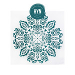 HYN- STENCIL ARTISTICO SERIE E 20 X 20 STE014