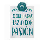 HYN- STENCIL ARTISTICO SERIE F 20 X 30 STF016