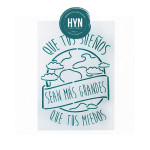 HYN- STENCIL ARTISTICO SERIE F 20 X 30 STF017