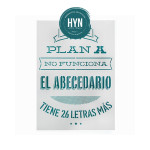 HYN- STENCIL ARTISTICO SERIE F 20 X 30 STF023