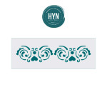 HYN- STENCIL ARTISTICO SERIE G 10 X 30 STG005