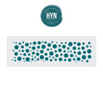 HYN- STENCIL ARTISTICO SERIE G 10 X 30 STG014