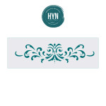 HYN- STENCIL ARTISTICO SERIE G 10 X 30 STG015