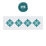 HYN- STENCIL ARTISTICO SERIE G 10 X 30 STG017