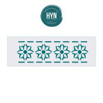 HYN- STENCIL ARTISTICO SERIE G 10 X 30 STG020