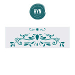 HYN- STENCIL ARTISTICO SERIE G 10 X 30 STG039