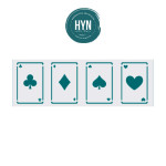 HYN- STENCIL ARTISTICO SERIE G 10 X 30 STG040