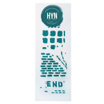 HYN- STENCIL ARTISTICO SERIE G 10 X 30 STG051