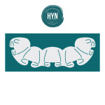 HYN- STENCIL ARTISTICO SERIE G 10 X 30 STG057