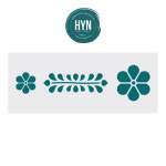 HYN- STENCIL ARTISTICO SERIE G 10 X 30 STG061