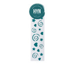 HYN- STENCIL ARTISTICO SERIE GMINI 04 X 15 STGM001