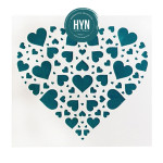 HYN- STENCIL ARTISTICO SERIE H 15 X 15 STH003