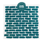 HYN- STENCIL ARTISTICO SERIE H 15 X 15 STH005