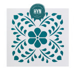 HYN- STENCIL ARTISTICO SERIE H 15 X 15 STH011