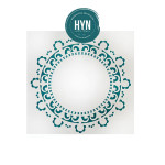 HYN- STENCIL ARTISTICO SERIE I 15 X 15 STI008