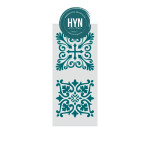 HYN- STENCIL ARTISTICO SERIE J 11 X 25 STJ006