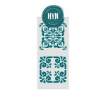 HYN- STENCIL ARTISTICO SERIE J 11 X 25 STJ007