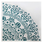HYN- STENCIL ARTISTICO SERIE 1/4 MANDALAS DIAM.50 (100CM) STMC50 02