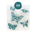 HYN- STENCIL ARTISTICO SERIE XL 35 X 40 STXL009
