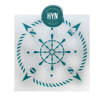 HYN- STENCIL ARTISTICO SERIE XL 35 X 40 STXL012