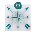 HYN- STENCIL ARTISTICO SERIE XL 35 X 40 STXL013