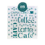 HYN- STENCIL ARTISTICO SERIE XL 35 X 40 STXL016