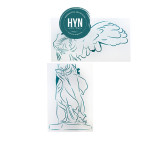 HYN- STENCIL ARTISTICO SERIE XXL 60 X 40 STXXL009
