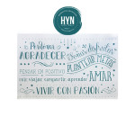 HYN- STENCIL ARTISTICO SERIE XXL 60 X 40 STXXL012