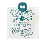 HYN- STENCIL ARTISTICO SERIE E 20 X 20 STE018