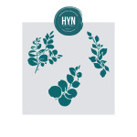 HYN- STENCIL ARTISTICO SERIE D 20 X 20 STD058