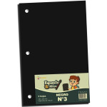 EL CAMINO- REPUESTO DIBUJO Nª3 NEGRO X 5 HJS