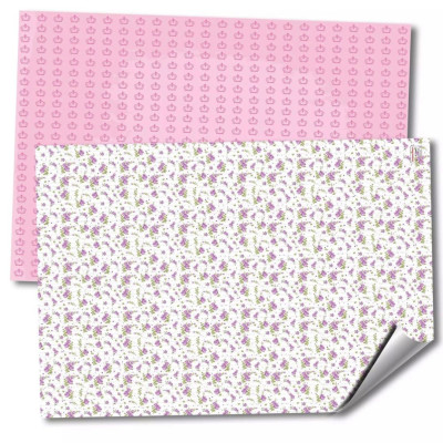 EL CAMINO- CARTULINA D.FAZ ENTR. 65x45x10HJ MULTICOLOR FLOR VIOLETA EL CAMINO- CARTULINA D.FAZ ENTR. 65x45x10HJ MULTICOLOR FLOR VIOLETA