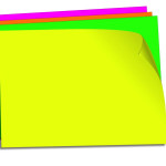 EL CAMINO- CARTULINA FLUO ESCOLAR 64 X 44 x 10hjs. VERDE FLUO