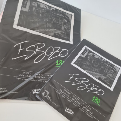 RAB- PAPEL A3 ESBOZO ESP. PARA LAPIZ / TINTAS 180 GRS X 10 HOJAS RAB- PAPEL A3 ESBOZO ESP. PARA LAPIZ / TINTAS 180 GRS X 10 HOJAS
