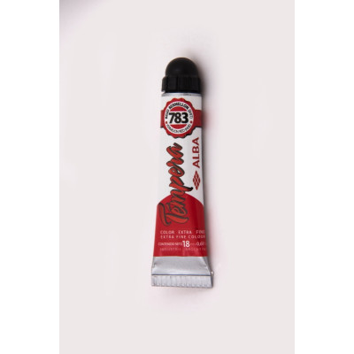 ALBA- TEMPERA PROFESIONAL BASICOS X 18 ML 783 ROJO BERMELLON ALBA- TEMPERA PROFESIONAL BASICOS X 18 ML 783 ROJO BERMELLON
