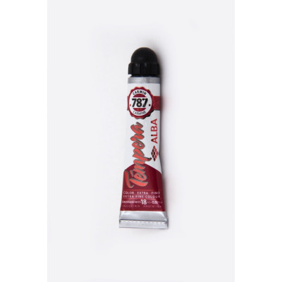 ALBA- TEMPERA PROFESIONAL BASICOS  X 18 ML 787 CARMIN 
