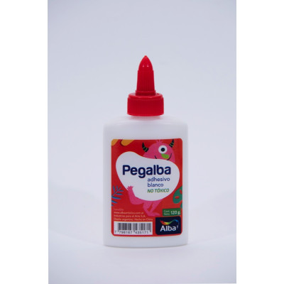 ALBA- ADHESIVO PEGALBA LAVABLE X 125 GRS ALBA- ADHESIVO PEGALBA LAVABLE X 125 GRS