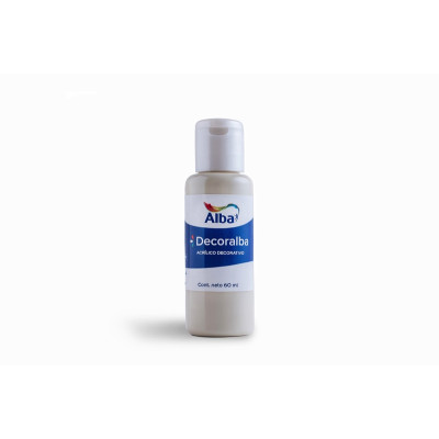 ALBA- ACRILICO X 60 ML. BASICOS 422 BLANCO ANTIGUO ALBA- ACRILICO X 60 ML. BASICOS 422 BLANCO ANTIGUO