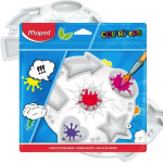 MAPED- PALETA PINTOR COLOR PEPS ESCOLAR MEZCLADOR X 6 CAVIDADES 