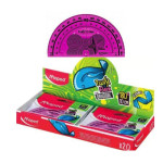 MAPED- TRANSPORTADOR TWIST & FLEX 180ro x 10cm